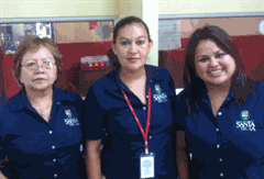 Alicia de Dary, Isela Serrano, Dirna Castillo